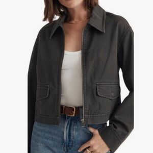 madewell zip up jacket